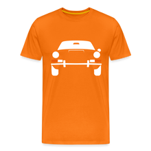 Laden Sie das Bild in den Galerie-Viewer, CLASSIC CAR SHIRT: PRSCH (white) - Orange