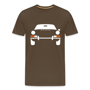 CLASSIC CAR SHIRT: PRSCH (white) - Edelbraun