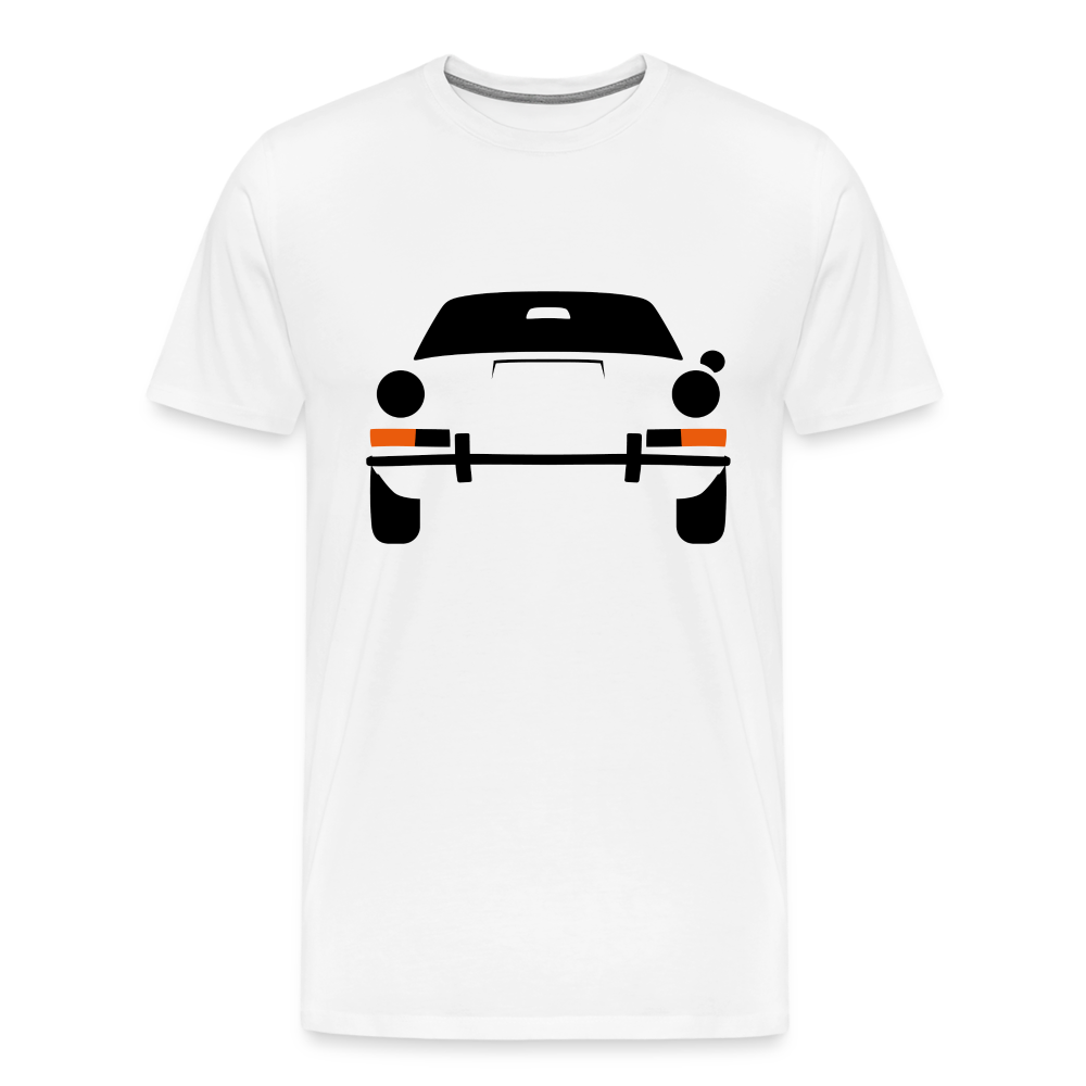 CLASSIC CAR SHIRT: PRSCH (black) - weiß