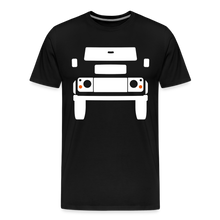 Laden Sie das Bild in den Galerie-Viewer, CLASSIC CAR SHIRT: BRITISH OFFROAD NEW (white) - Schwarz