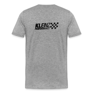 G KLEINZ PERFORMANCE SHIRT (black) - Grau meliert