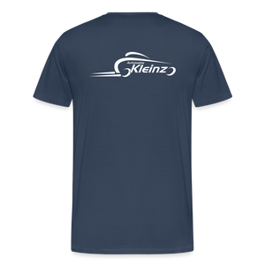 G KLEINZ AUTOMOBILE SHIRT (white) - Navy