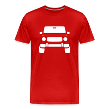 Laden Sie das Bild in den Galerie-Viewer, G KLEINZ AUTOMOBILE SHIRT (white) - Rot