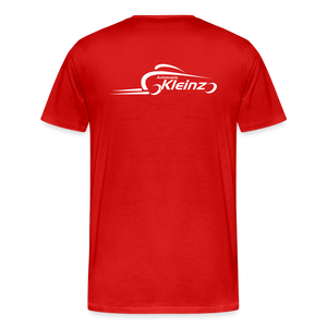 G KLEINZ AUTOMOBILE SHIRT (white) - Rot