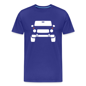 G KLEINZ PERFORMANCE SHIRT (white) - Königsblau