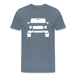 G KLEINZ PERFORMANCE SHIRT (white) - Blaugrau