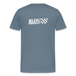G KLEINZ PERFORMANCE SHIRT (white) - Blaugrau