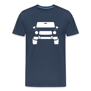 G KLEINZ PERFORMANCE SHIRT (white) - Navy