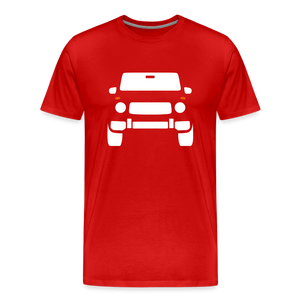 G KLEINZ PERFORMANCE SHIRT (white) - Rot