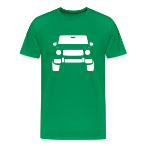 G KLEINZ PERFORMANCE SHIRT (white) - Kelly Green