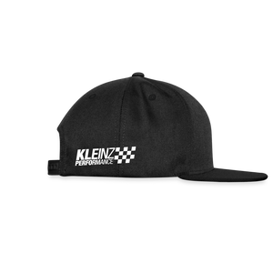 KLEINZ PERFORMANCE Snapback Cap - Schwarz/Schwarz