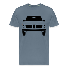 Laden Sie das Bild in den Galerie-Viewer, CLASSIC CAR SHIRT: NULL 2 (black) - Blaugrau