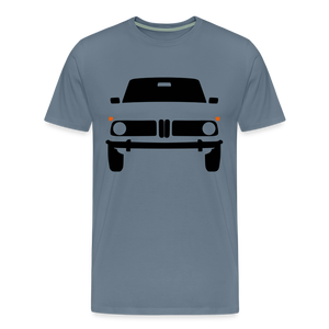 CLASSIC CAR SHIRT: NULL 2 (black) - Blaugrau