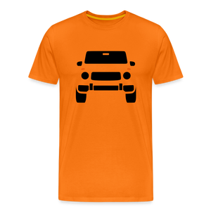 CLASSIC CAR SHIRT: G (black) - Orange