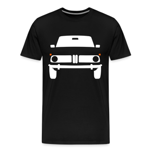 CLASSIC CAR SHIRT: NULL 2 (white) - Schwarz