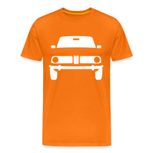 Laden Sie das Bild in den Galerie-Viewer, CLASSIC CAR SHIRT: NULL 2 (white) - Orange