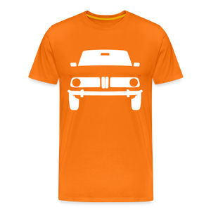 CLASSIC CAR SHIRT: NULL 2 (white) - Orange