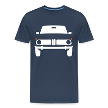 Laden Sie das Bild in den Galerie-Viewer, CLASSIC CAR SHIRT: NULL 2 (white) - Navy