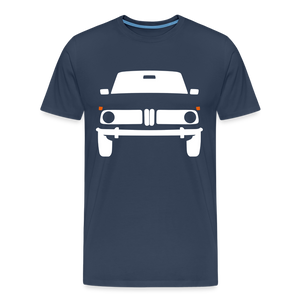 CLASSIC CAR SHIRT: NULL 2 (white) - Navy
