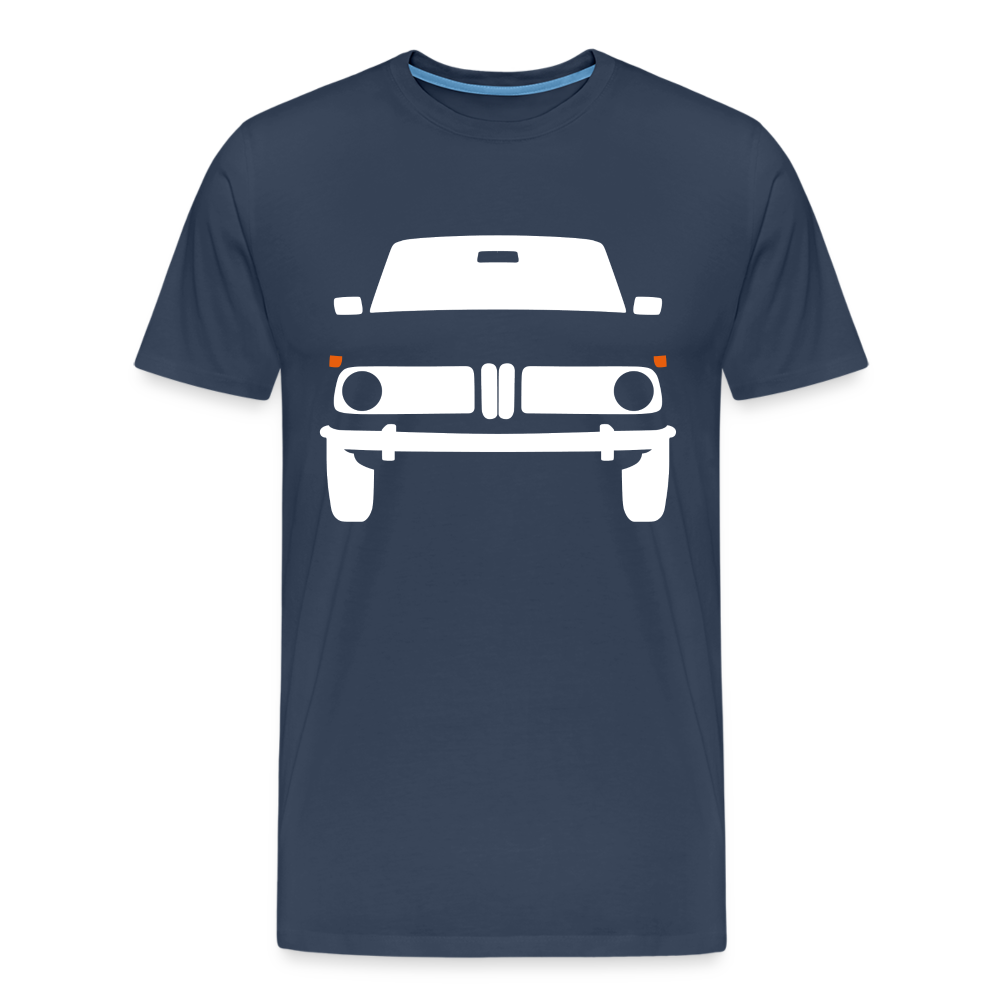 CLASSIC CAR SHIRT: NULL 2 (white) - Navy