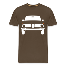 Laden Sie das Bild in den Galerie-Viewer, CLASSIC CAR SHIRT: NULL 2 (white) - Edelbraun