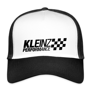KLEINZ PERFORMANCE Trucker Cap (white) - Weiß/Schwarz