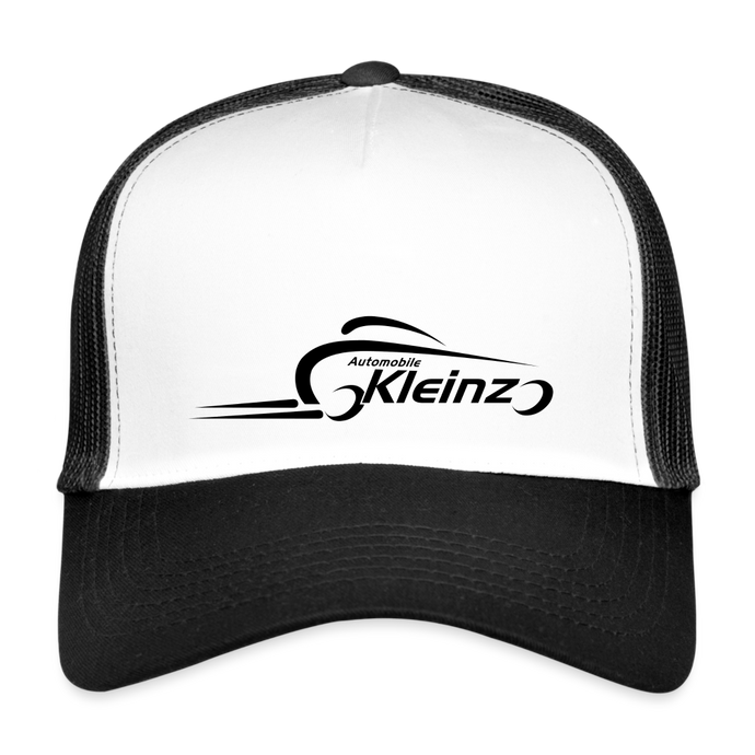 KLEINZ AUTOMOBILE Trucker Cap (white) - Weiß/Schwarz