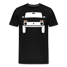 Laden Sie das Bild in den Galerie-Viewer, CLASSIC CAR SHIRT: Ni Va (white) - Schwarz