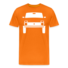 Laden Sie das Bild in den Galerie-Viewer, CLASSIC CAR SHIRT: Ni Va (white) - Orange