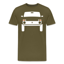 Laden Sie das Bild in den Galerie-Viewer, CLASSIC CAR SHIRT: Ni Va (white) - Khaki