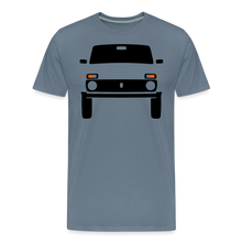 Laden Sie das Bild in den Galerie-Viewer, CLASSIC CAR SHIRT: Ni Va (black) - Blaugrau