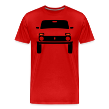 Laden Sie das Bild in den Galerie-Viewer, CLASSIC CAR SHIRT: Ni Va (black) - Rot