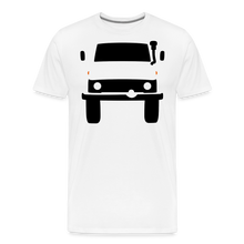 Laden Sie das Bild in den Galerie-Viewer, CLASSIC CAR SHIRT: MOG (black) - weiß
