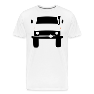 CLASSIC CAR SHIRT: MOG (black) - weiß