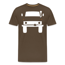 Laden Sie das Bild in den Galerie-Viewer, CLASSIC CAR SHIRT: MOG (white) - Edelbraun