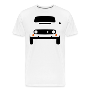 CLASSIC CAR SHIRT: Rvier (black) - weiß