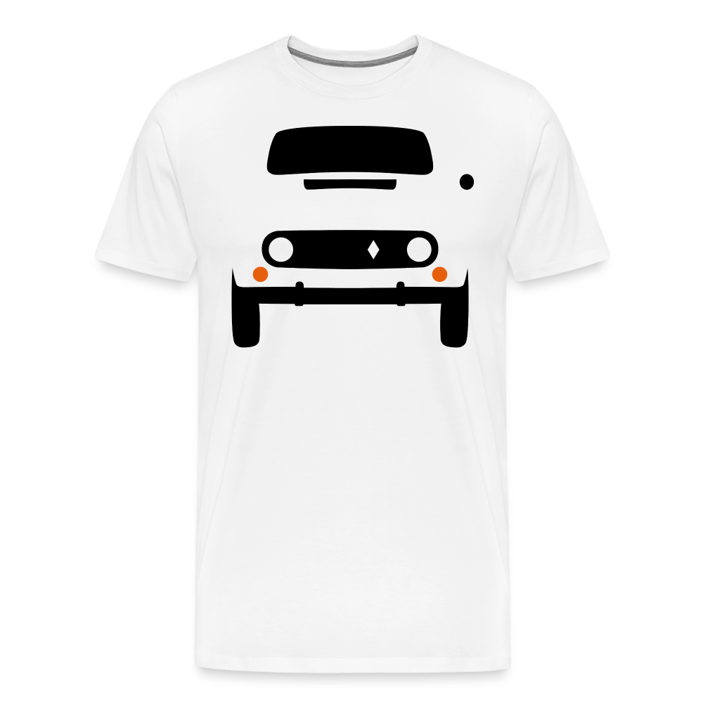 CLASSIC CAR SHIRT: Rvier (black) - weiß