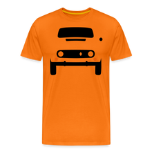 Laden Sie das Bild in den Galerie-Viewer, CLASSIC CAR SHIRT: Rvier (black) - Orange