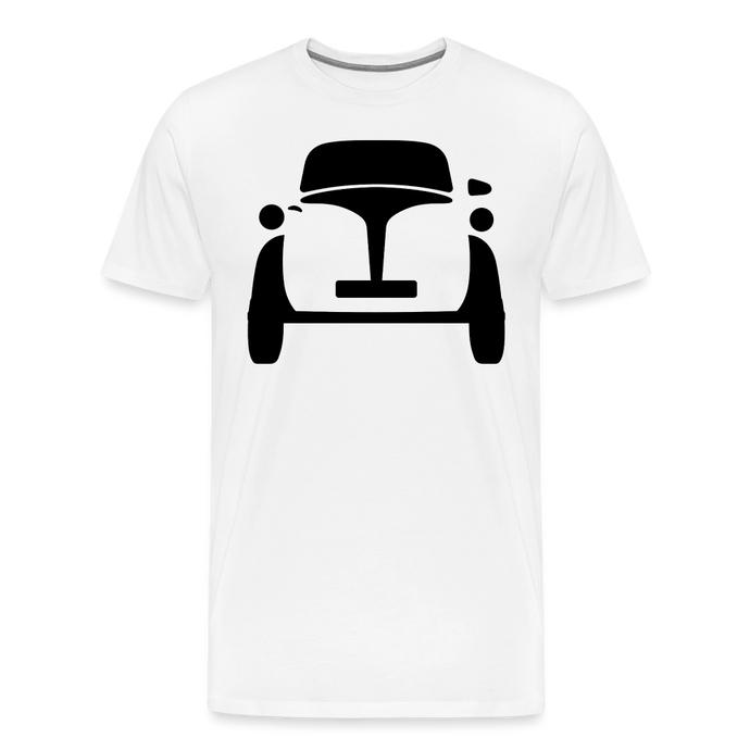 CLASSIC CAR SHIRT: iSETTA (black) - weiß