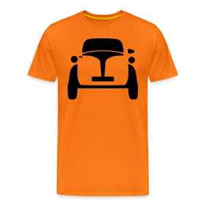CLASSIC CAR SHIRT: iSETTA (black) - Orange