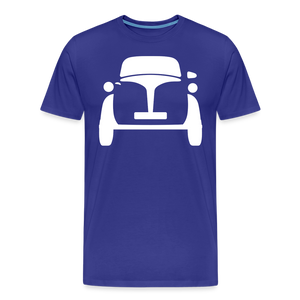 CLASSIC CAR SHIRT: iSETTA (white) - Königsblau