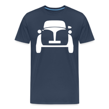 Laden Sie das Bild in den Galerie-Viewer, CLASSIC CAR SHIRT: iSETTA (white) - Navy