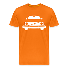Laden Sie das Bild in den Galerie-Viewer, CLASSIC CAR SHIRT: 245 (white) - Orange
