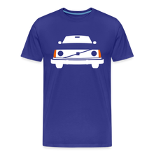 Laden Sie das Bild in den Galerie-Viewer, CLASSIC CAR SHIRT: 245 (white) - Königsblau