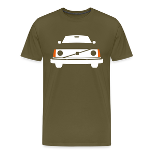 CLASSIC CAR SHIRT: 245 (white) - Khaki