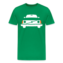 Laden Sie das Bild in den Galerie-Viewer, CLASSIC CAR SHIRT: 245 (white) - Kelly Green