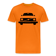 Laden Sie das Bild in den Galerie-Viewer, CLASSIC CAR SHIRT: 245 (black) - Orange