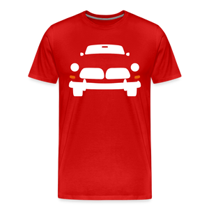 CLASSIC CAR SHIRT: AMAZON (white) - Rot
