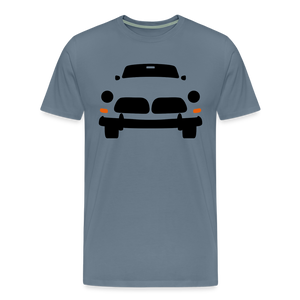 CLASSIC CAR SHIRT: AMAZON (black) - Blaugrau
