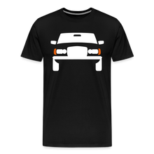 Laden Sie das Bild in den Galerie-Viewer, CLASSIC CAR SHIRT: 123 (white) - Schwarz